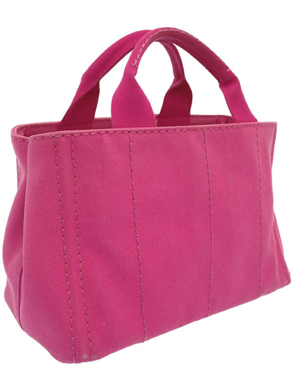 Prada bag canvas tote 2way Canapa Shoulder